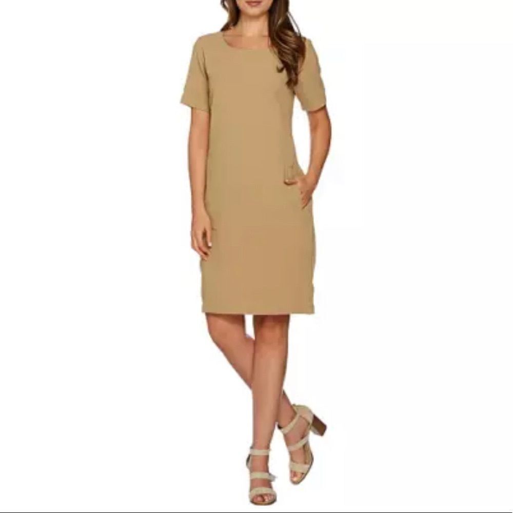Linea by Louis Dell'Olio Gauze Pull Over Dress